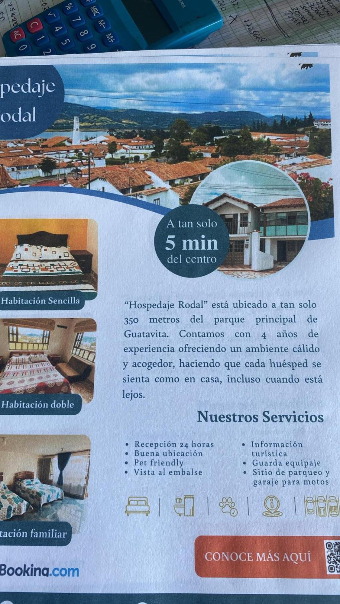 Hospedaje Rodal Guatavita Exterior foto